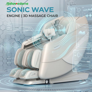 Silla de Masaje de Lujo 2026 Sonic Zero Gravity 4D con Ondas Sonoras, Estiramiento Tailandés, Amasamiento Shiatsu, Doble Núcleo, para el Hogar, BL-H867, para Pies - Product Image 1