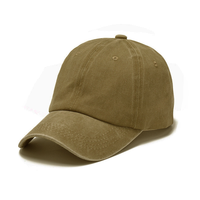 Topi Baseball Denim 6 Panel Unisex 100% Katun Logo Kustom Vintage Model Dad Hat Cowboy Hat Dapat Disesuaikan dengan Hiasan Daun