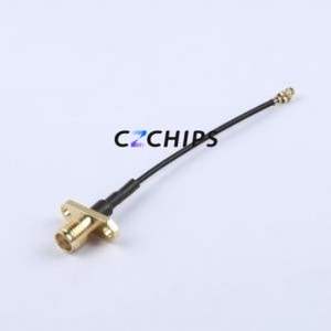 KH-FL2SMAK-IPEX-RG1.37-B60 RF Cable RF ( Input End Output End: SMA-K to IPEX )( Cable Length: 6cm )( IPEX Generation: 1 gen ) - Product Image 1