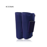 Certification CE Masseur électrique pour mollets à compression d'air thermique Masseur sans fil pour jambes et mollets pour circulation Masseur intelligent pour jambes