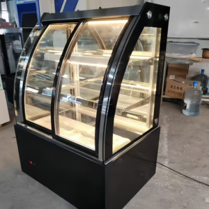 <strong>Custom</strong> Luxury Bakery <strong>Display</strong> Cabinet <strong>Showcase</strong> Retail Store Shop Rack for Cake <strong>Bread</strong> <strong>Display</strong> Refrigeration Equipment - Product Image 5