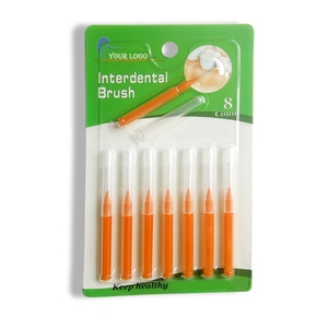 Microcepillo dental desechable <span class=keywords><strong>cepillo</strong></span> <span class=keywords><strong>interdental</strong></span> de dientes suaves con mango de silicona - Product Image 5