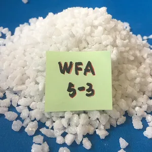Trắng hợp nhất alumina wfa 5-3mm hạt mài mòn hạt nhôm Oxit Trắng bán trực tiếp nhà máy