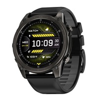 Reloj Inteligente T8Pro con Pantalla AMOLED de 1.32'', Batería de 540 mAh, Carga Magnética de 7-14 Días, Llamadas por Bluetooth, Frecuencia Cardíaca, Presión Arterial, Resistente al Agua, Android, Unisex, UE