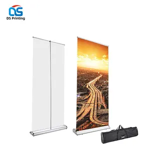 Großhandel Werbung 85x200 bewegliche Tischplatte 3 Meter breiter Basis breit bae Scrolling Roll Up Banner Stand Lieferanten