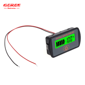 Hàng hóa tại chỗ chì-axit lithium pin mét Pin Tester 12V 24V 48V cảm ứng-loại Điện áp chỉ số công suất ly7s Vôn kế - Product Image 2