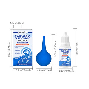 All'ingrosso cura quotidiana delicata per la pulizia dell'orecchio che riduce il rumore comodo Set di gocce per le orecchie - Product Image 3