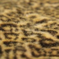 Plaid en fausse fourrure 500 g/m² élégant style européen, imprimé léopard de luxe, effet nuage, anti-peluchage, pour se blottir sur le canapé