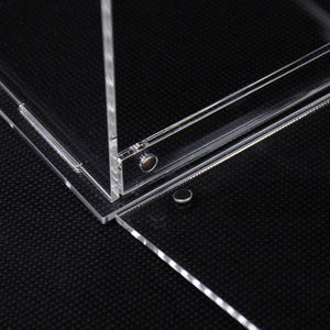 Caja de acrílico transparente para zapatillas, caja de exhibición para zapatos, magnética, automontaje personalizado, <span class=keywords><strong>crep</strong></span>, transparente, portátil - Product Image 4