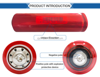 Headway LiFePO4 baterai 3.2V 38120HP 8Ah baterai Lithium ion isi ulang