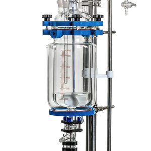 5L-200L Organic Jacketed <b>Glass</b> Reactor for Pilot-scale Distillation and Extraction Operations <b>Glass</b> Reactor <b>Glass</b> Reactor - Product Image 1