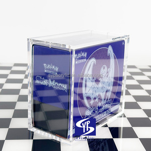 Venta de Fábrica SYP, Juego de Cartas Pokémon, Paquetes de Refuerzo ETB, Estuche Acrílico Ultra Transparente, Antipolvo, con Tapa Magnética Resistente - Product Image 5