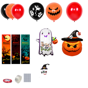 Globos de Látex Amarillos, Rojos y Azules para Halloween 2026, Decoración para Fiestas de Año Nuevo, Tela de Fondo para Pancartas - Product Image 5