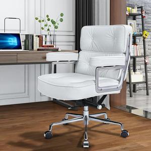 Adjustable Convertible Extendable Revolving Robin for Office and Living Room <b>Leather</b> <b>Chair</b> - Product Image 4