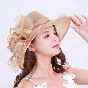 Cappello Estivo da Donna alla Moda, Traspirante, con Protezione UV, Pieghevole, con Protezione per il Viso, 100% Poliestere per <span class=keywords><strong>Spiaggia</strong></span>, Ciclismo e Sport - Product Image 4