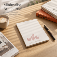 Carnet de notes A5 personnalisé avec logo, couverture rigide, journal vintage, agenda quotidien, impression sur papier, directement de l'usine