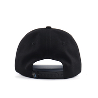 Casquette de baseball unisexe en satin Oxford à 5 panneaux avec logo brodé 3D personnalisé et bord incurvé, style Old English, vente en gros