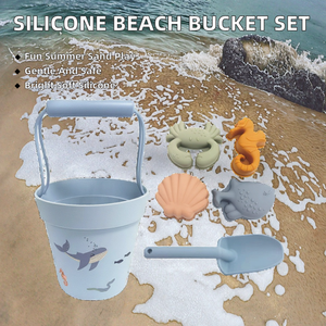 Ensemble <span class=keywords><strong>de</strong></span> seaux <span class=keywords><strong>de</strong></span> plage en silicone <span class=keywords><strong>de</strong></span> qualité alimentaire pour enfants |   Jouets <span class=keywords><strong>de</strong></span> pêche <span class=keywords><strong>au</strong></span> <span class=keywords><strong>sable</strong></span> pour tout-petits |   Outils <span class=keywords><strong>de</strong></span> jeu aquatiques et neigeux pour l'extérieur - Product Image 2