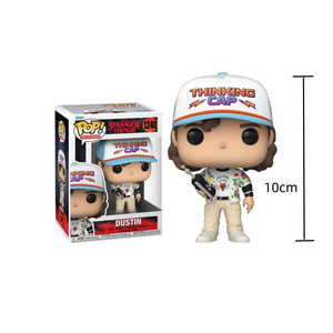 Nouvel ensemble de figurines <span class=keywords><strong>Pop</strong></span> Stranger Things <span class=keywords><strong>4</strong></span> de 10 cm : Dustin, Steve, Eddie, Robin – Statues de collection Anime, Ornement, Vente en gros - Product Image 2