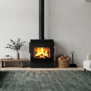 Cheminée à <span class=keywords><strong>bois</strong></span> entièrement automatique à haute efficacité 23KW pour villa, maison d'hôtes, hôtel - Product Image 4