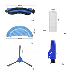 Repuestos para Robot Aspirador: Cepillo Principal, Cepillo Lateral, Mopa, Filtro HEPA para <span class=keywords><strong>Conga</strong></span> <span class=keywords><strong>Cecotec</strong></span> 1099 1090 1790 - Product Image 4