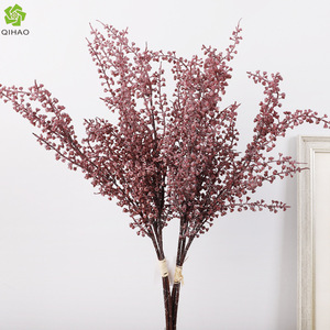 QIHAO Ramo de Morera Artificial de 64 cm, Decoración de Alta Calidad para el Hogar, Accesorios para Bodas - Product Image 1