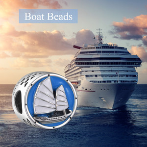 Tự làm vòng đeo tay chất lượng cao 925 Sterling Bạc cá nhân biển mùa hè dễ thương ảnh quyến rũ - Product Image 6