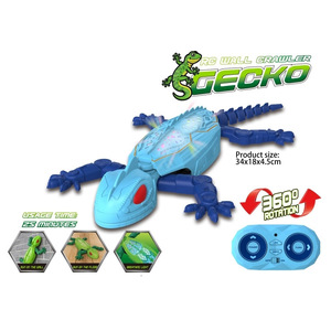 Jouets farfelus électriques : Lézard grimpeur mural télécommandé rechargeable, robot RC Gecko pour enfants - Product Image 2