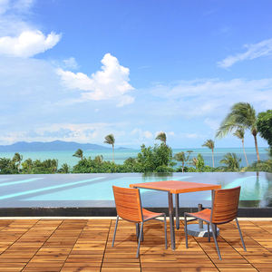 Ücretsiz kargo abd akasya ahşap birbirine dış zemin fayans açık zemin kaplaması veranda 12x12 için" - Product Image 1