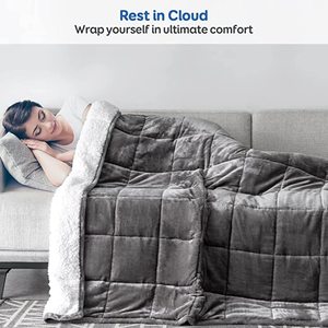 <span class=keywords><strong>Couverture</strong></span> résistante Double face, couvertures thermiques en molleton minky - Product Image 4