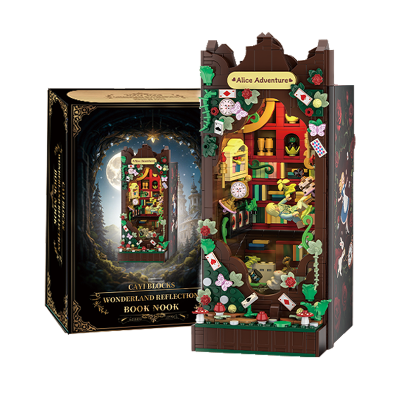 Hot Selling Wonderland Reflection Book Nook