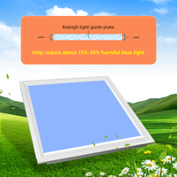 Feuille de Lgp de lumière bleu ciel en acrylique personnalisée Feuille de plastique transparent Panneau de guidage de lumière transparent Lgp pour la lumière