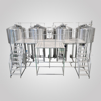 Ligne de production de vin, de cidre, de boissons et de sodas de 2000L, équipement de brassage à vendre
