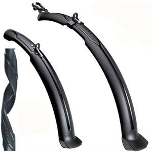 Garde-boue de vélo 26 pouces 73 cm 53,5 cm en plastique noir durable pour VTT - Product Image 2