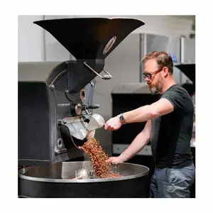 Automatische elektrische Industrie Gewerbe haus Yoshan Giesen Geröstete Kaffeebohnen Röster Röst maschine Kaffeeröster