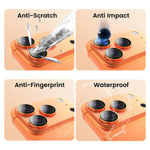 Protector de Lente de Cámara para iPhone 17 Pro Max, 9H AR Transparente, de Alta Calidad, Cobertura Total, Nuevo, Personalizado de Fábrica - Product Image 3