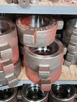 Unión de Martillo Roscada Forjada de 2 Pulgadas, Estándar API Figura 1502, 105Mpa, para Accesorios de Tubería
