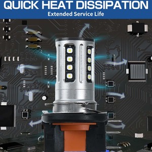 Siêu Sáng Xe Led Đèn Pha Bóng đèn H15 24W <span class=keywords><strong>CANBUS</strong></span> Led chạy ban ngày đèn LED H15 Led Đèn Pha - Product Image 4