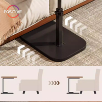 Table d'appoint élévatrice mobile multifonctionnelle Table d'appoint pour chambre à coucher et dortoir Table d'appoint pour salon moderne Table d'appoint d'angle pour canapé