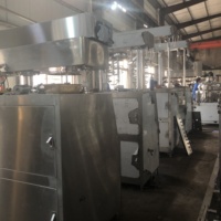 Équipement de mélange personnalisé Huashang, machine à émulsionner sous vide en acier inoxydable pour crème cosmétique, lotion, savon