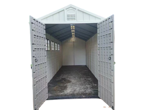 Espaciosa <span class=keywords><strong>Casa</strong></span> de almacenamiento de jardín de HDPE para herramientas y equipos - Product Image 2