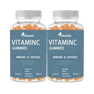Gommes à base de vitamine C pour adultes et enfants, mélange de fruits et de baies lyophilisés, supplément de vitamine C crue, - Product Image 1
