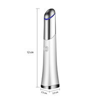 Mini Elektrische Oog Massager Vibrator Roller Ionische Anti Veroudering Rimpel Donkere Kringen Zak Dun Gezicht Apparaat Usb Draagbare Oogverzorging Pen