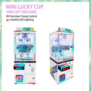 Commercial Amusement Center Prize Vending Doll Toy Rotating Bar Neon Light Arcade Cabinet Export Model Clip <b>Machine</b> - Product Image 2