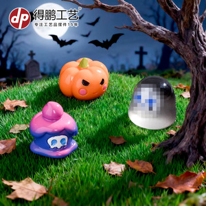 Mini Elfos de Resina para Halloween, Decoraciones de Fantasmas, Calabazas y Gatos, Decoración de Interiores - Product Image 4
