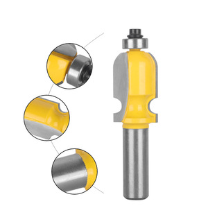 Double Arc Deep Round Bottom Milling Cutter 20mm Single Flute Tungsten Carbide For Engraving Machine - Product Image 1