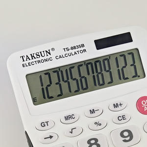 Calculatrice de bureau Taksun Ts8835B à 12 chiffres, double alimentation, grandes touches, pour usage professionnel - Product Image 5
