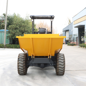Mini-dumper compact de 5 tonnes à benne basculante hydraulique sur roues pour la manutention de sable, de terre et de roches - Product Image 5