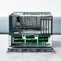 Dropshipping 4U 6U Rack Mount Storage Tower Computer Case Desktop Pc Enclosure 9 Bays Nas Server case SATA/SAS 12gbps Backplane