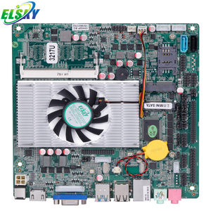 Elsky I3HGP มาเธอร์บอร์ด PC และ Mini-ITX พร้อม1037U I3 2 LAN RJ45 12V DDR3 Mini-PCIE HM76มินิพีซี - Product Image 2